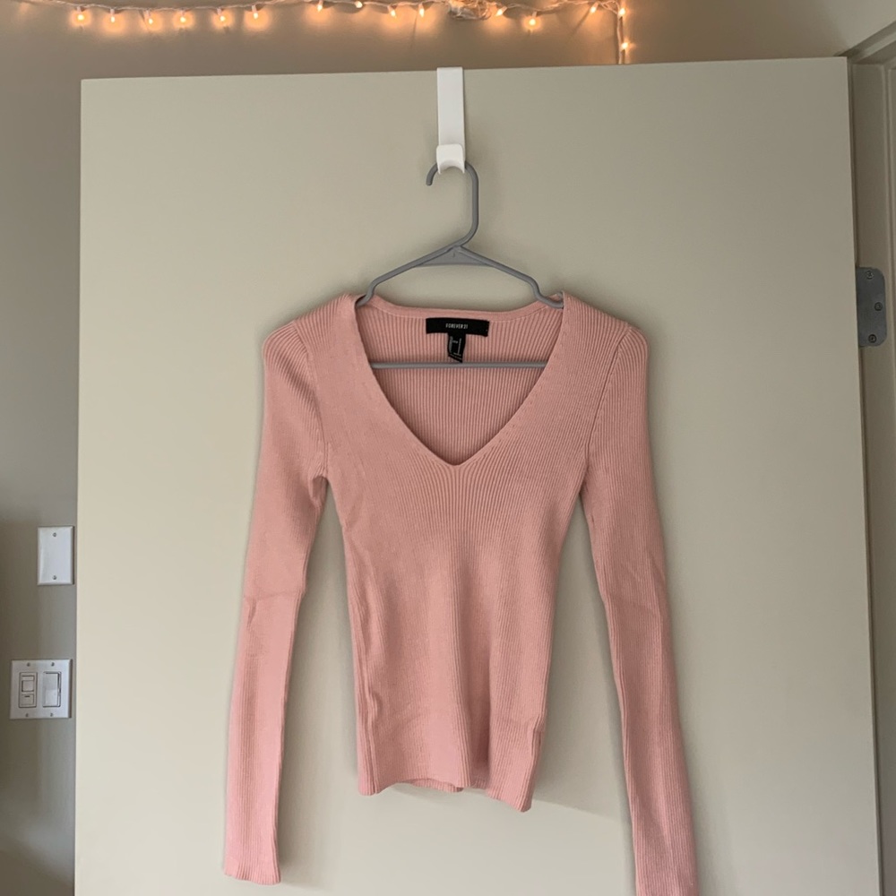 Blush Long Sleeve Top